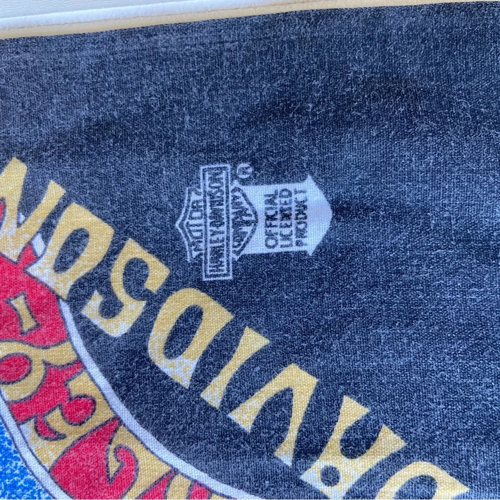 Harley Davidson Vintage “ Rebel by Choice” Bandana